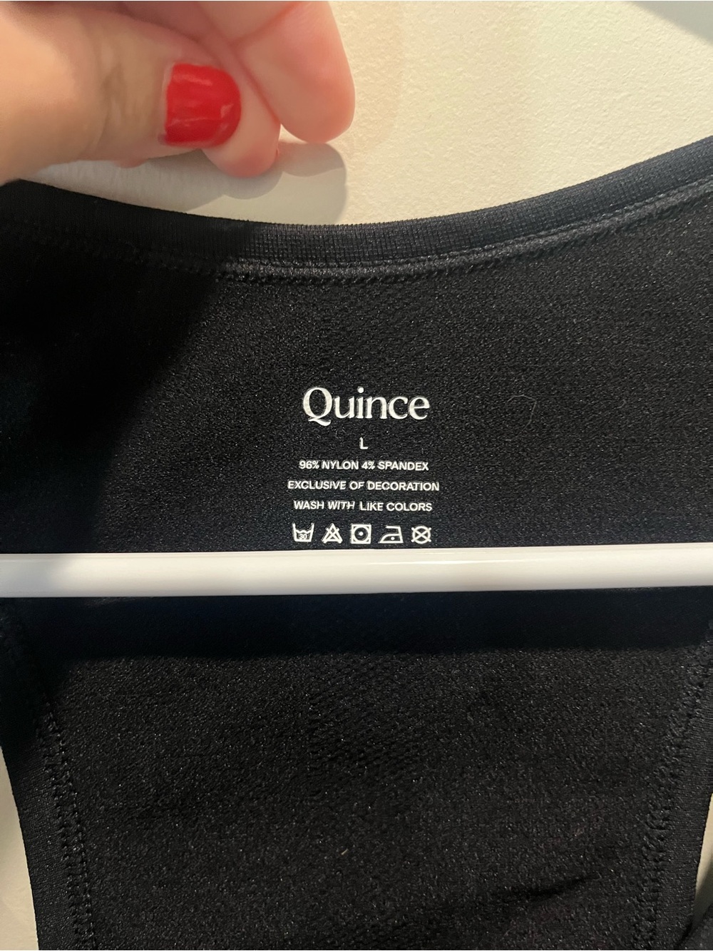 Quince Seamless Ruched Racerback Tank Size Large - Picture 8 of 11